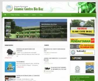 Binbaz.or.id(Pondok Pesantren Islamic Centre Bin Baz) Screenshot