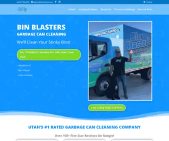 Binblasters.com(Bin Blasters Garbage Can Cleaning & Pressure Washing) Screenshot