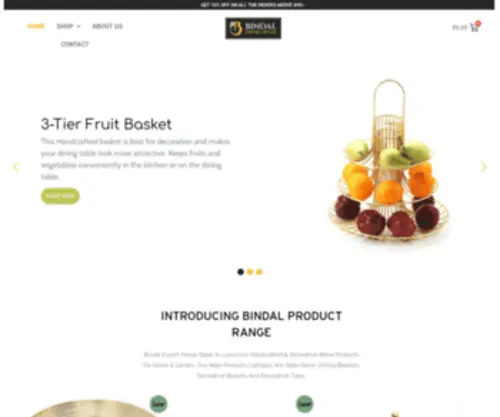 Bindalexporthouse.com(Bindal Export House) Screenshot