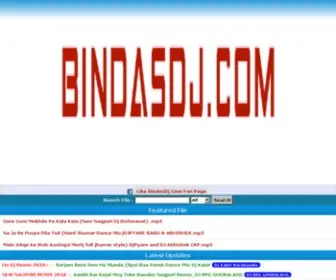 Bindasdj.com(bindasdj) Screenshot