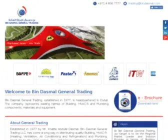 Bindasmalgeneraltrading.com(Bin Dasmal General Trading) Screenshot