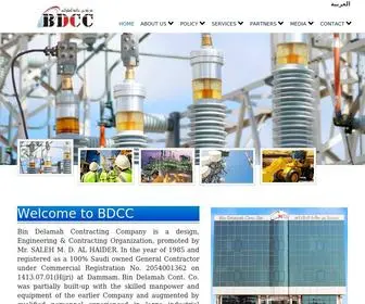 Bindelamah.com(Bindelamah Contracting Co) Screenshot
