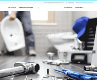 Binderplumbing.com(01 Home) Screenshot