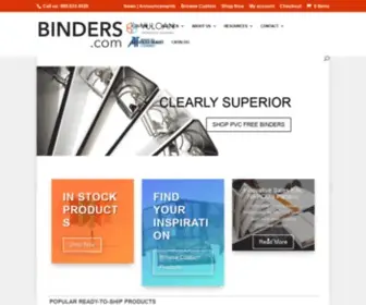 Binders.com(Looseleaf Binders) Screenshot