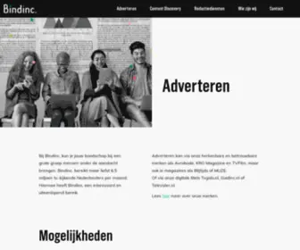 Bindinc-Adverteren.nl(Bindinc Adverteren) Screenshot