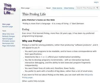 Binding-Time.co.uk(This Prolog Life) Screenshot
