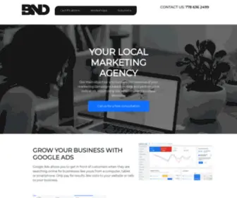 Bindmarketing.com(Your local marketing agency) Screenshot