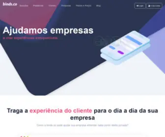 Binds.co(Satisfação do cliente) Screenshot