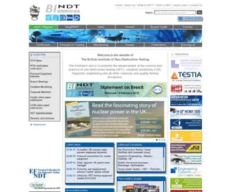 Bindt.org(The Institute’s aim) Screenshot