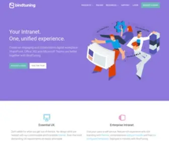 Bindtuning.com(Modern Enterprise Digital Workplace Experience) Screenshot