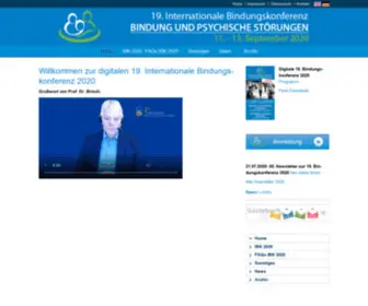 Bindungskonferenz.de(Home normal) Screenshot