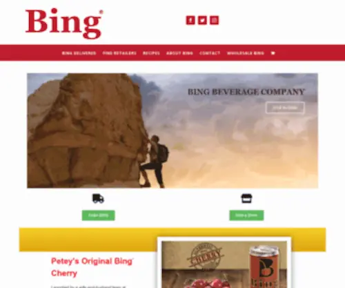 Bingbeverage.com(Get Inspired) Screenshot