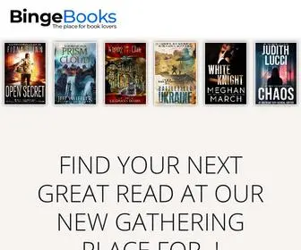 Bingebooks.com(Find your next great read) Screenshot