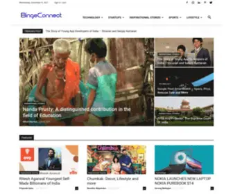 Bingeconnect.com(Binge Connect) Screenshot