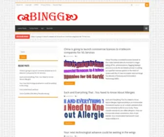 Bingg.website(Bingg website) Screenshot