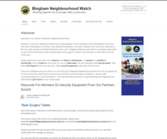 Bingham-Watch.com(Bingham Neighbourhood Watch) Screenshot