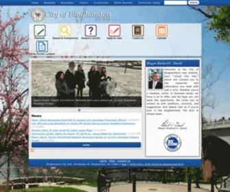 Binghamton-NY.gov(City of Binghamton) Screenshot