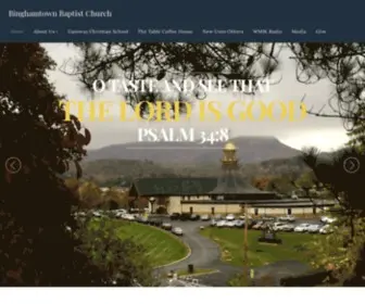 Binghamtown.org(Binghamtown Baptist Church) Screenshot