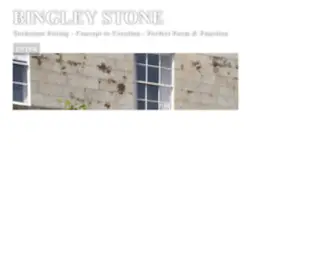 Bingleystone.com(Yorkstone Paving by Bingley Stone) Screenshot