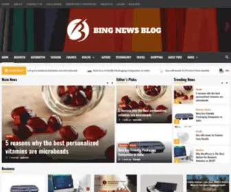 Bingnewsblog.com(BING NEWS BLOG) Screenshot