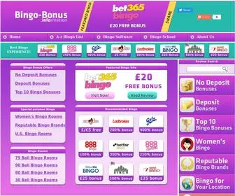 Bingo-Bonus.info Screenshot