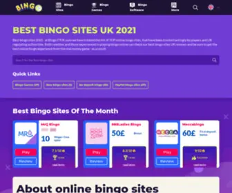 Bingo77UK.com Screenshot