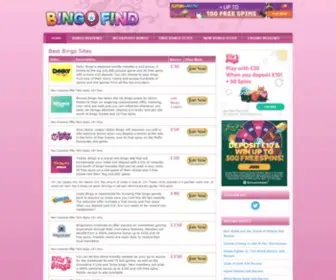 Bingofind.com Screenshot