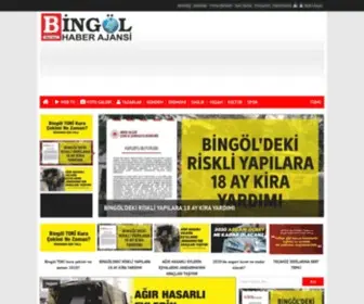 Bingolhaberajansi.com Screenshot