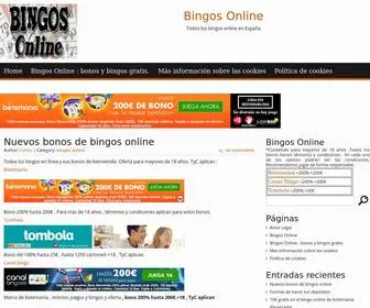 Bingos-Online.es(Pozo) Screenshot