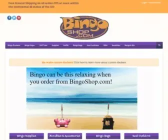 Bingoshop.com(Daubers) Screenshot