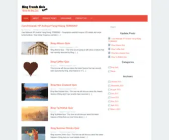 Bingtrendsquiz.com(Bing Trends Quiz) Screenshot