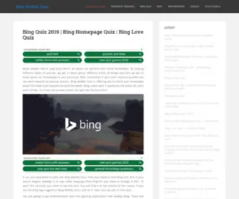 BingweeklyQuiz.net(Bing Quiz 2019) Screenshot