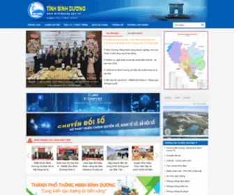 Binhduong.gov.vn(Trang) Screenshot