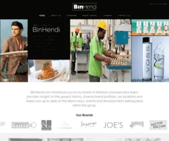 Binhendi.com(Bin Hendi) Screenshot
