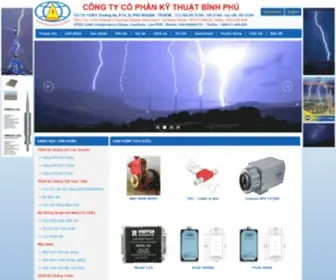 Binhphucorp.com(Thiết bị chống sét) Screenshot