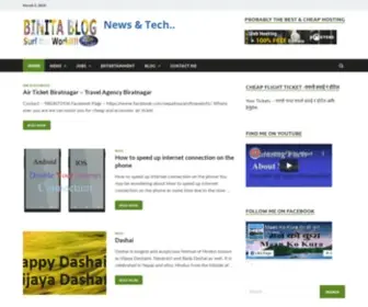 Binitag.com.np(News & Tech) Screenshot