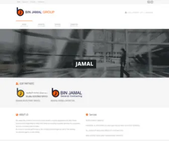 Binjamalgroup.ae(BIN JAMAL GENERAL CONTRACTING) Screenshot