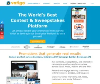 Binkd.com(Votigo Social Media Marketing) Screenshot