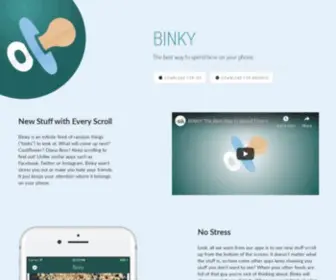 Binky.rocks(Your New Favorite App) Screenshot