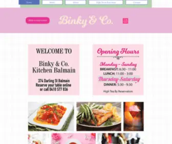 Binkyandco.com(Binkyandco) Screenshot