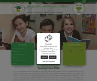 Binleywoodsprimaryschool.com(Binley Woods Primary School) Screenshot