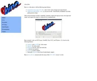 Bino3D.org(Bino) Screenshot