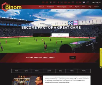 Binom-Corp.com Screenshot
