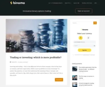 Binomo.one(Smart investments) Screenshot