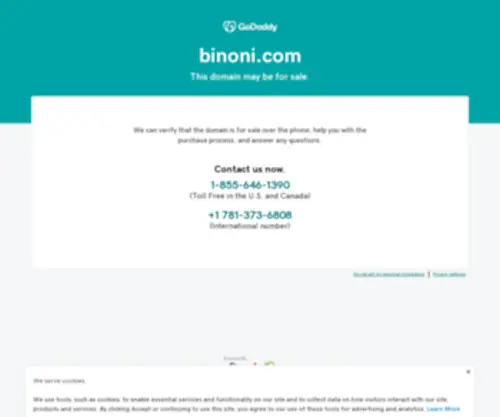Binoni.com(Binoni) Screenshot
