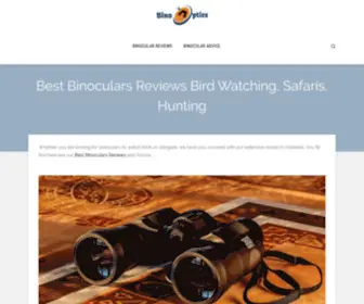 Binooptics.com(Best Binoculars Reviews Bird Watching) Screenshot