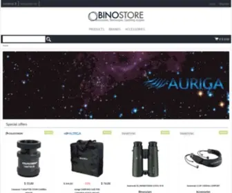 Binostore.com(Online sale of Binoculars) Screenshot