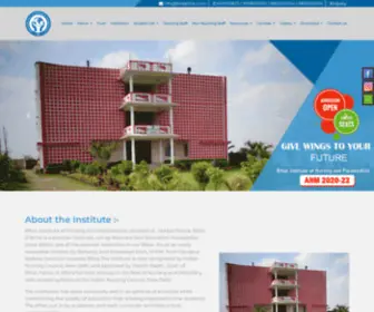 Binpbihar.com(Bihar Institute of Nursing and Paramedical) Screenshot