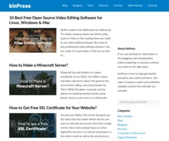 Binpress.com(Binpress) Screenshot