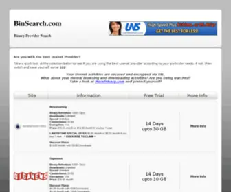 Binsearch.com(Binary Search) Screenshot